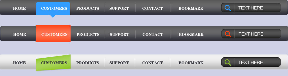 網(wǎng)站導(dǎo)航菜單