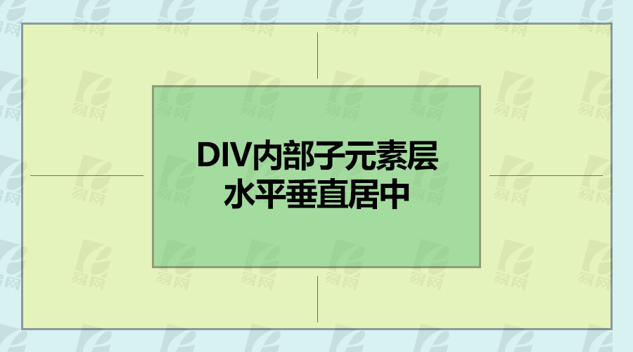 DIV內(nèi)部子元素層水平垂直居中